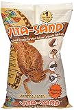 Zoo Med VS-10 Vita-Sand Sahara Slate, 4.5 kg Terrariensand für Reptilien, mit Vitaminen