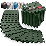 Schutzmatten Bodenschutzmatte Set Sportmatte Gymnastikmatte Puzzlematte: Puzzle Sportgeräte Matte Fitnessmatte Turnmatte Unterlegmatte Bodenmatte Sport Mat Trainingsmatte Gummimatte Yogamatte Fitness