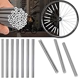 KINDOYO 36 Stück Speichenreflektoren Fahrrad - 360° Sichtbarkeit Reflektoren Fahrrad, Katzenaugen Reflektoren, Fahrrad Zubehör Einfache Montage