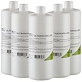 Medicalcorner24 Ultraschallgel, Sonographiegel, Kontaktgel, Übertragungsgel, Leitgel, 5 x 1 Liter, 5 x 1.000 ml