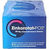 Ursapharm Arzneimittel Gmbh Zinkorotat Pos Stomach Acid-Resistant Tablets (Pack Of 500) , 100 Stück (1Er Pack)