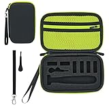 Tasche für Philliips O Blade QP2520/30, QP2620/30, QP2530/30, QP2520/65 Elektrorasierer Schutzhülle, Tragbarer Rasierer Reisetasche, Hartschalen-Reise-Transporttasche mit Schwamm