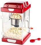 Rosenstein & Söhne Popcornmaschine: Retro-Popcorn-Maschine 'Movie' im 50er-Jahre-Look (Popcornmaschine Retro, Design, Geburtstag)