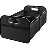 Aufbewahrungsbox den Kofferraum Auto, für Audi A4 B9 Avant/Kombi 2015-2023 2024 Kofferraumtasche faltbar Kofferraum-Organizer,Black
