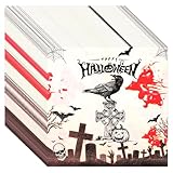 40 Halloween Servietten, Servietten Herbst- Halloween Tischdeko Mit Gemusterten Papierservietten Zum Dekorieren Und Serviettentechniken Für Eine Festliche Stimmung