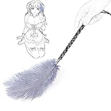BDSM Federkitzler mit weichen Federn – Erotisches Teasing-Spielzeug für Frauen, Sinnliches Zubehör für Rollenspiele und Bondage