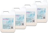 The Glowhouse 4 x 5 l Premium Schneeflüssigkeit Kunstschnee Falsche Schnee Maschine Flüssigkeit (20 l insgesamt)