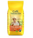 Fairtrade J.J.Darboven Café Intención Aromatico Café Crema, Bio-Kaffee, Ganze Bohne - 1kg - 4x
