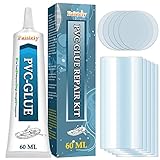 Paistely Pool Reparaturset, Salz-, Heißwasser- Und UV-Beständiger Pool Flickzeug, PVC Reparaturset Repariert Eine Vielzahl Von Aufblasbaren Gegenständen, Einschließlich Aufblasbare Spa-Pools