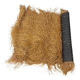 COOPHYA Strohrasenzaun Party Stroh Synthetisches Stroh Gras Strohteppich Grasdach Luau Dekorationen Pavillon Garten Strohdach Für Tiki Bar Vasen Künstliches Stroh Heuharz