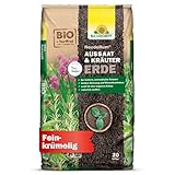 Neudorff NeudoHum Aussaat- & KräuterErde - Torffreie Bio Erde fördert Keimung und Wurzelwachstum für Aussaat, Kräuter, Stecklinge, Jungpflanzen, 20 Liter