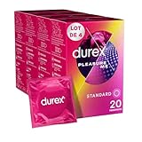 Durex - Pleasure Me Kondome – Ultra-Perl-Textur, 80 Stück