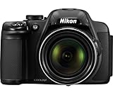 Nikon Coolpix P520 Kompaktkamera mit 18,1 MP (8,1 cm (3,2 Zoll) Display, optischer Zoom 42x, Bildstabilisator, WLAN, GPS), Schwarz