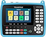 TELESTAR SATPLUS Light – SAT Messgerät (Satelliten Finder, DVB-S2 / DVB-S/DVB-T2 / DVB-T/DVB-C, Unicable, Akku)