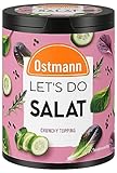 Ostmann Gewürze - Let's Do Salat | Gewürzzubereitung für bunte Salate, Bowls oder Nudelsalat | Crunchy Topping mit Sesam und Haselnüssen | 55 g in recyclebarer Metalldose