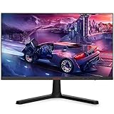 KOORUI Gaming Monitor 24 Zoll - FHD PC Bildschirm VA 165Hz 1ms Monitor 144hz, AdaptiveSync Technology, DCI-P3 85%, 2 x HDMI, DP Neigbar, Schwarz