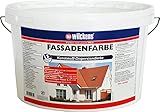 Fassadenfarbe inkl. Pinsel von E-Com24 (Fassadenweiss 2.5 Liter)