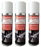 3 Stück à 0,3 Liter Bitumenentferner Teerentferner Reiniger Teer Bitumen Öl Fett Teerreiniger Bitumenreiniger