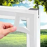 Pollenschutz Gewebe 55x135cm Weiß Pollenschutzgitter für Allergiker Fliegengitter Insektenschutz