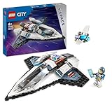 LEGO City Raumschiff, Weltraum-Spielzeug mit Space Shuttle für Kinder zum Bauen, Jungen und Mädchen ab 6 Jahren, Set mit Astronaut-Figur 60430