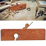 Fafeicy Wood Plane Carpenter mit quadratisches Hobelkörperdesign, Trimmen Hobel Flache Kante Schlitz Hand Holzbearbeitung DIY-Werkzeug, zum Schneiden, Polieren von Holzoberflächen