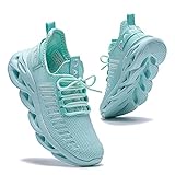 DANNTO Laufschuhe Herren Turnschuhe Damen Sneaker Leichte Atmungsaktiv rutschfeste Sportschuhe Gym Fitness Outdoor Schuhe Fashion Straßenlaufschuhe Blau 40