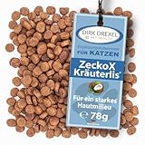 Dirk Drexel ZeckoX Kräuterlis für Katzen | Leckerlis mit Kräuterextrakten | natürliche Ernährung mit Kokosnuss & Karde 3 Monatskur