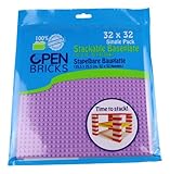 OPEN BRICKS OB-P32LV1 Bauplatte, Lila/Lavendel,lila/Lavender
