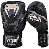 Venum Unisex – Erwachsene Impact Boxhandschuhe, Dunkel Tarnen/Sand, 14 oz EU