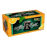 After Eight Blätter aus schwarzer Schokolade mit Minze und Orange, 200 g