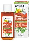 tetesept Muskel-Entspannung Bad – 1 x 125 ml – Gesundheitsbad mit ätherischen Ölen – Entspannender Badezusatz nach körperlicher Anstrengung