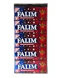 Falim 2er Pack mit Erdbeergeschmack – Falim Kaugummi Erdbeere – Türkische Kaugummis – Kaugummi ohne Zucker – Kaugummi Großpackung – 40 x 5 Stück/140g – Pellear – Zuckerfreie Süßigkeiten