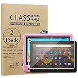Ytuomzi Displayschutzfolie für 10.1 Zoll Tablet 2023, gehärtetes Glas, Bildschirmschutz für 10 Plʌs/ 10 Kids/Pro, kratzfest, HD-Auflösung, Anti-Fingerabdruck, [2 Stück]