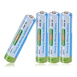 Tera 4 x 900mAH aufladbare Power Akkus EXTRA für Siemens Gigaset Schnurlos Telefon A380 A385 A155 AS285 C100 T-Easy C520 T-Sinus 702S Swisscom Detewe Telefone Audioline Telefone Akkus Batterien