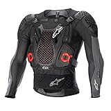 Alpinestars Unisex Motocross-Schutz, Schwarz, Large