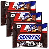 3 er Pack Snickers Minis Schokoriegel 3 x 227 g