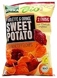 Edeka Bio Sweet Potato Süßkartoffelchips, 10er Pack (10 x 100g)