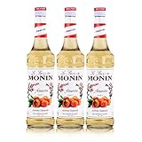 Monin Sirup Amaretto, 0,7L 3er Pack