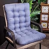 Modernes, bedrucktes Stuhlkissen-Set, atmungsaktives Sitzkissen für Büro, Esszimmer, Garten, weiches und dickes Rückenkissen mit fixierbaren Seilschnüren, quadratisch, einteilig, für Klassenzimmer