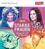 Starke Frauen - Kalender 2025 - Harenberg-Verlag - Postkartenkalender mit 53 heraustrennbaren Postkarten - 16 cm x 17,5 cm