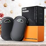 Mofece Handwärmer, wiederaufladbar, magnetisch, 2-in-1, wiederverwendbar, 5000 mAh, 2 Stück, langlebig, tragbar, ideal für den Außenbereich, Geschenk für die Familie