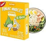 Elf-Family [Neu] Low Carb Lebensmittel Konjak Nudeln aus Thailand Vegan Glutenfrei-240g x6er Box(12 pack), Shirataki Nudeln Instant Nudeln Pasta/Keto Diet Food/Kalorienarme/Zuckerfrei -Spaghetti