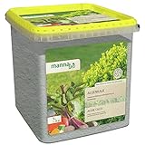 Manna Algenkalk 5 kg für ca. 50 m², Pulver, Blattkalkung, Naturprodukt, Mangelerscheinungen vorbeugen, Pflanzenresistenz erhöhen, pH-Wert regulieren