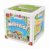 Brain Box 2094937 Weltreise, Länder Lernspiel, Gedächtnisspiel, Quizspiel für Kinder ab 6 Jahren