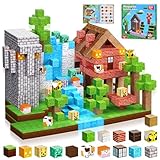 Vzyndir Magnetic Building Blocks for Children,from 3 4 5 6 7 8 9 Years Stowable (2 cm)