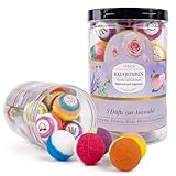 Badebomben-Geschenkset, 15 Badebomben für Frauen, 100% natürliches Spa-Erlebnis, 5 luxuriöse Düfte, bestes Geschenk zum Muttertag