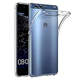 AICEK Huawei P10 Hülle, Transparent Silikon Schutzhülle für Huawei P10 Case Crystal Clear Durchsichtige TPU Bumper Huawei P10 Handyhülle