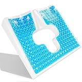 Dekubitus Kissen Gesäß, Anti Dekubitus Kissen, Dekubitus Sitzkissen, Gel Steißbeinkissen Hämorrhoiden Sitzkissen, Dekubitus Po Antidekubituskissen für Bettlägerigkeit Langes Sitzen Rollstuhl