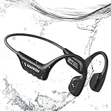 MANKIW Knochenschall Kopfhörer, IP68 Open Ear Kopfhörer Bluetooth 6.0, Bone Conduction Headphones für Schwimmen, Fitness, Laufen, Autofahren, Wandern