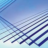 1a Bilderrahmen Kunstglas 1 mm Ersatzglas Verglasung 21x30 cm passgenau Acrylglas transparent Abtrennung 1 mm Ersatzglas klare Scheibe 300 x 210 mm